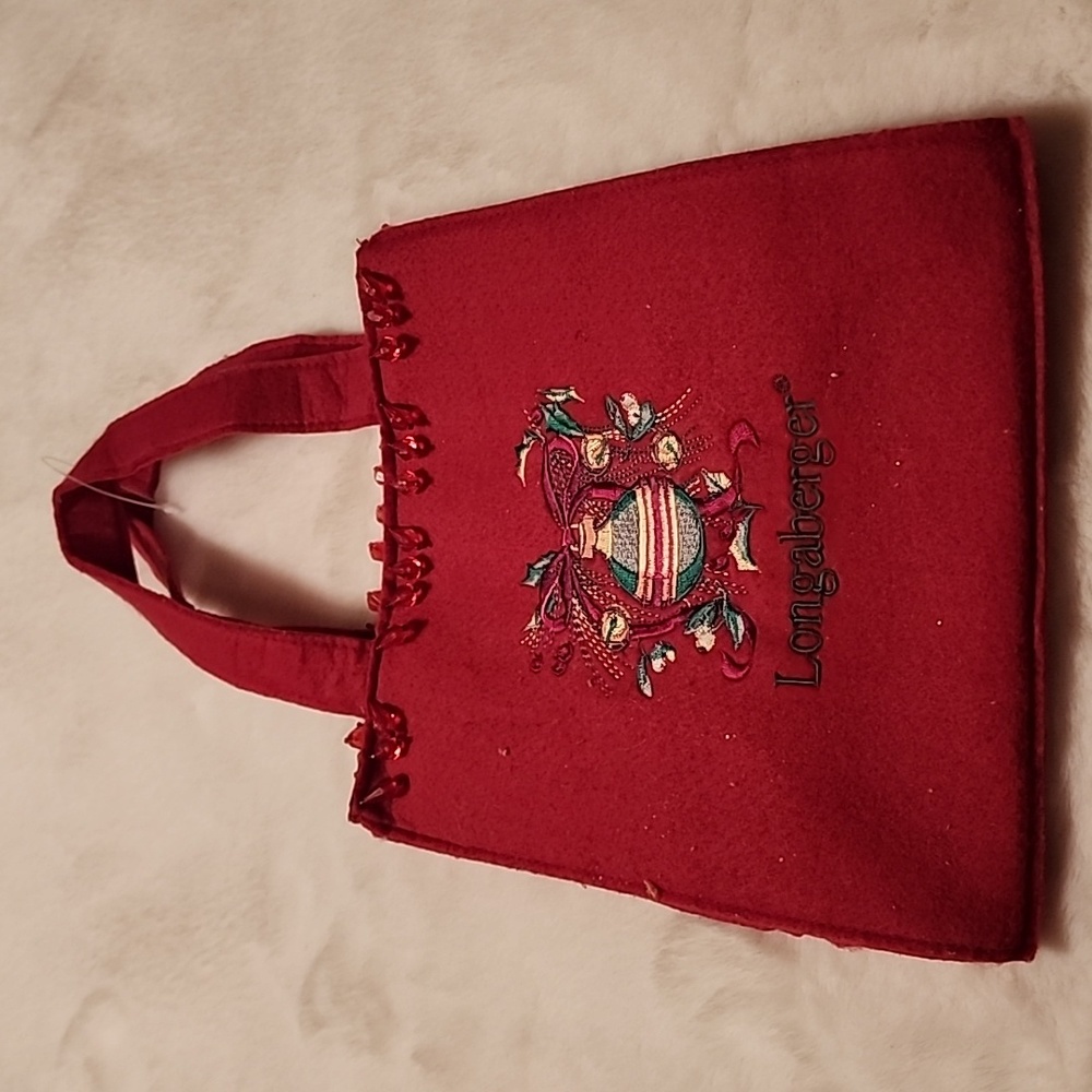 LONGABERGER HOMESTEAD  DECORATIVE 👜 HANDBAG